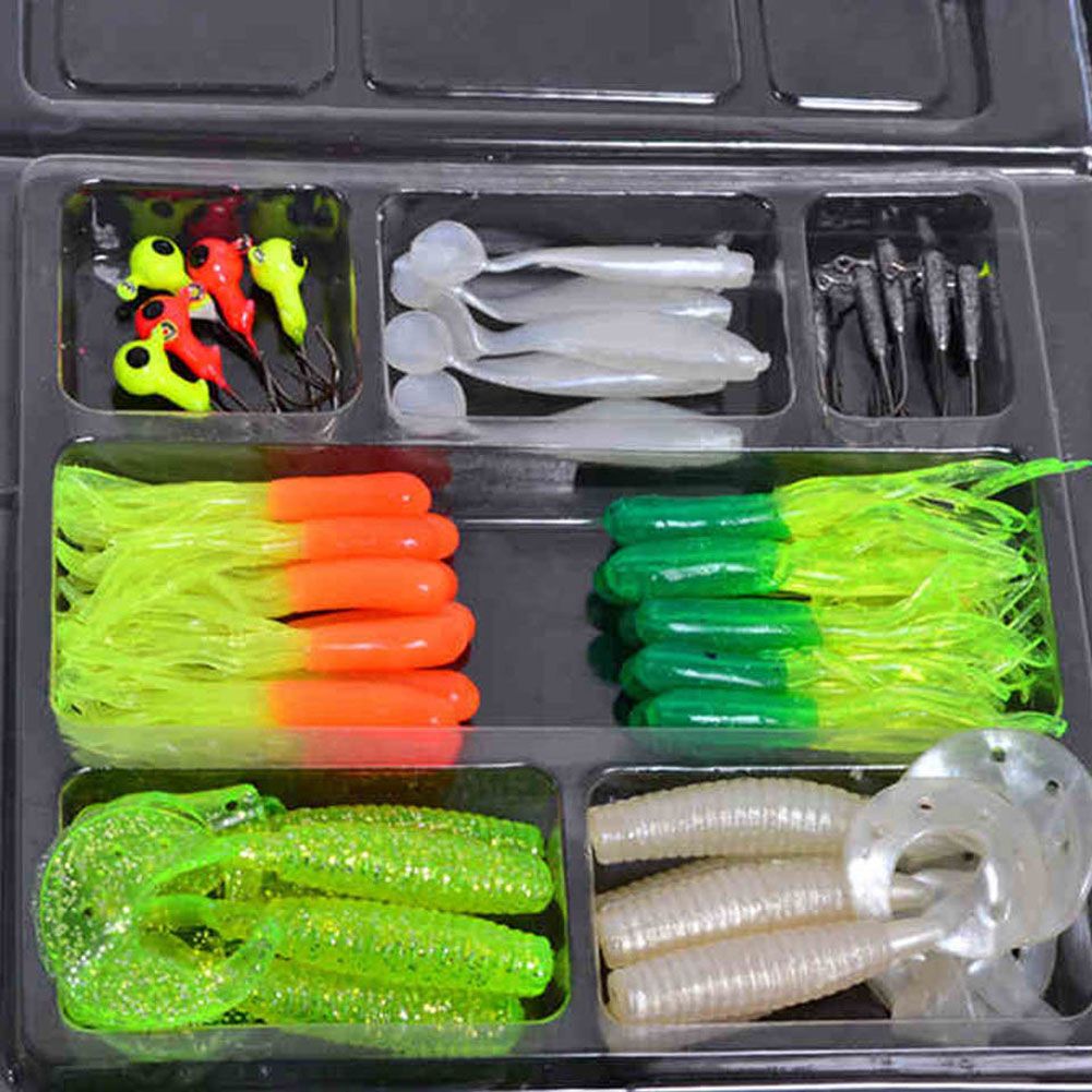 2020 Soft Carp Fishing Lures Artificial Bait Set Worm Lure Pesca + 10