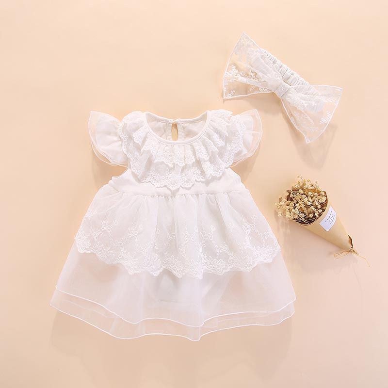 pink lace dress girls