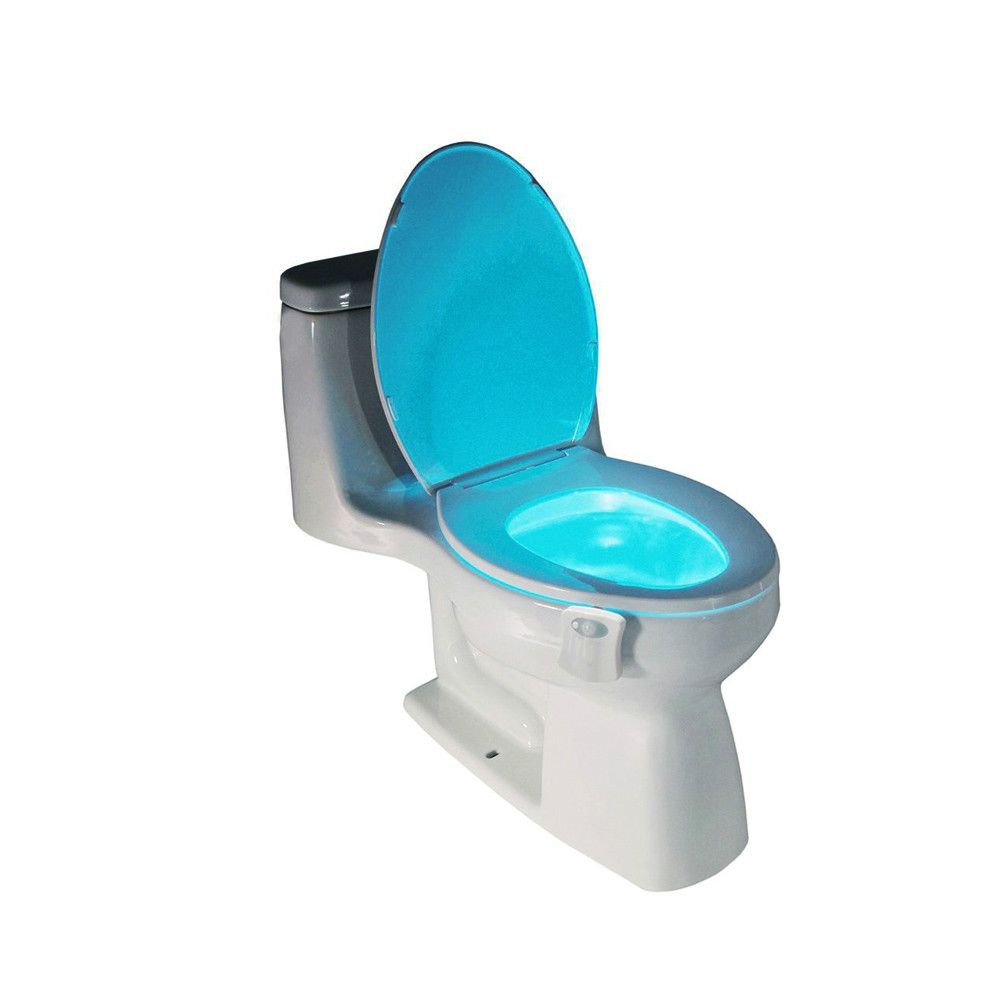 PIR Motion Sensor Toilet Seat Novelty LED Lamp Auto Change Infrared ... PIR Motion Sensor Toilet Seat Novelty LED Lamp Auto Change Infrared ...
