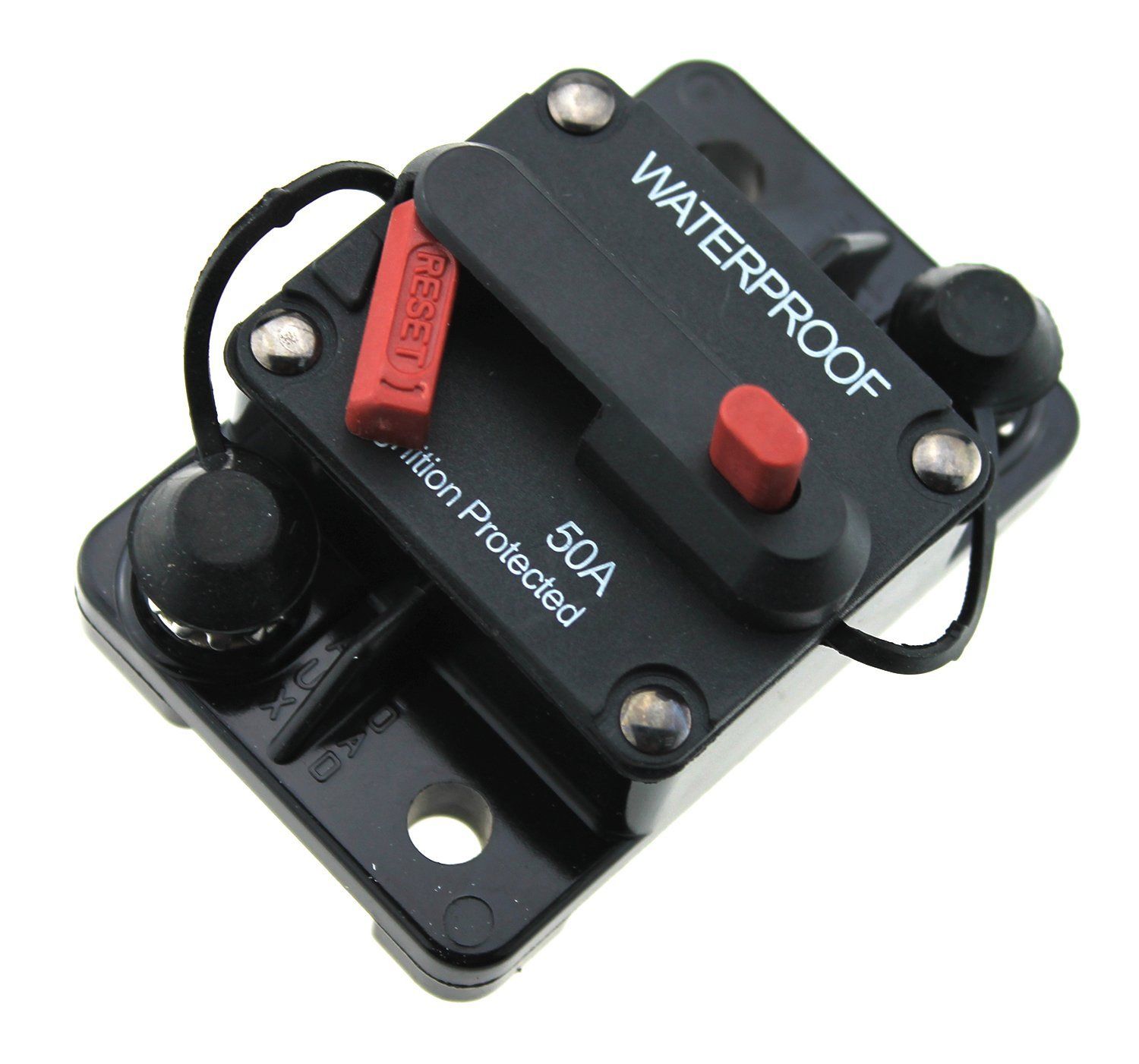 2021 Circuit Breaker,Auto Car Fuse Holder 50 Amp Circuit Breaker