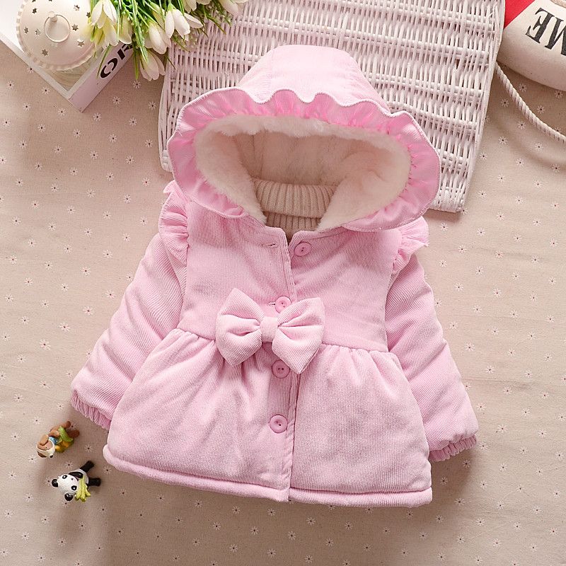 Acheter Nouvelle Annee De Noel Bebe Fille Vetements Enfants Vetements Mignon Arc A Capuchon Epais Veste Enfants Habit De Neige Bebe Filles Manteau Dhiver Infantile De 34 Du Kidsmart9 Fr Dhgate Com