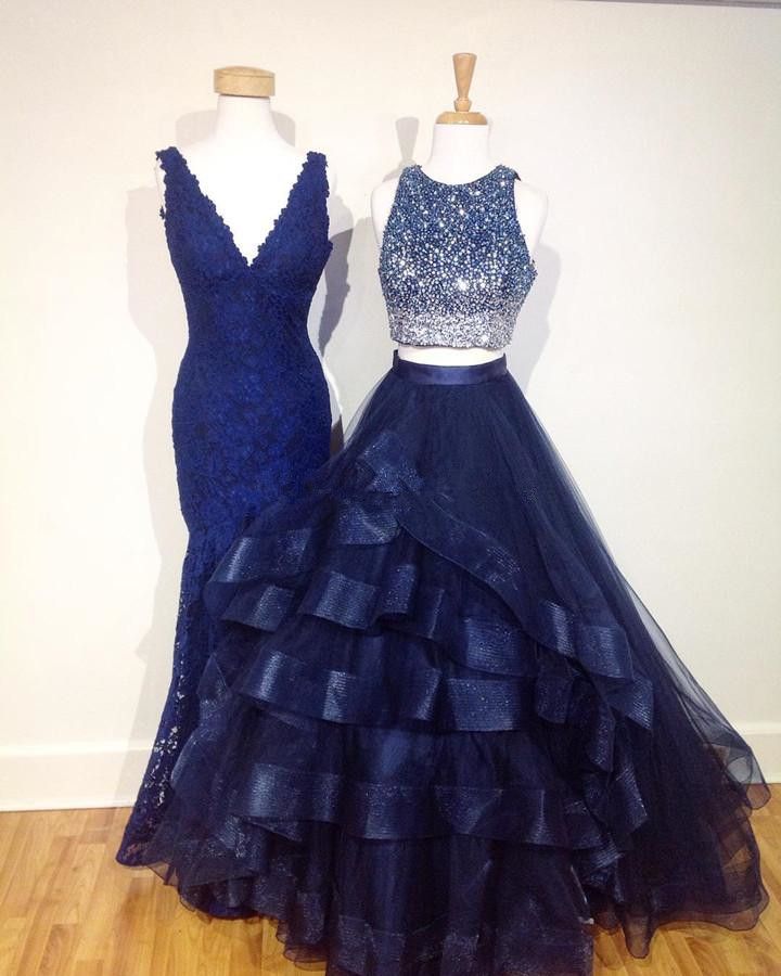 cute dark blue dresses