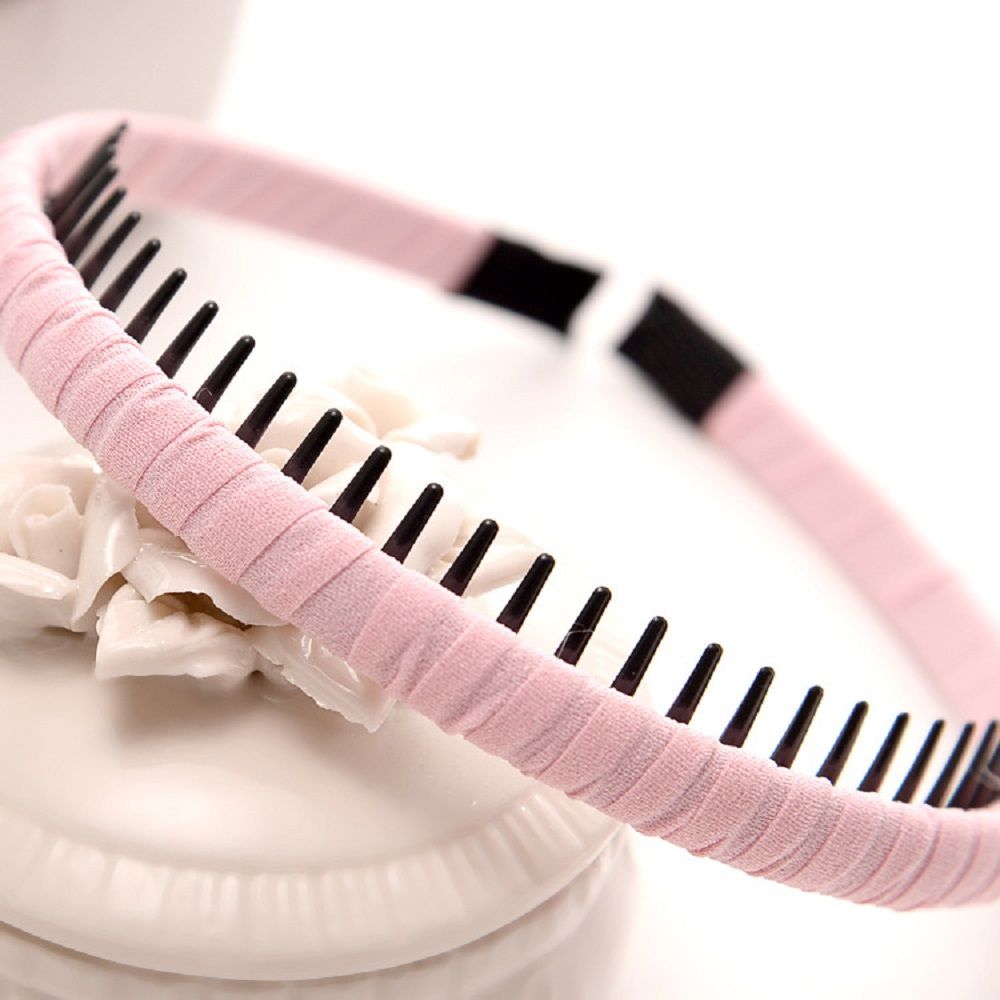 Girls Cloth Covered Hairbands With Tooth Hair Kids Headbands For