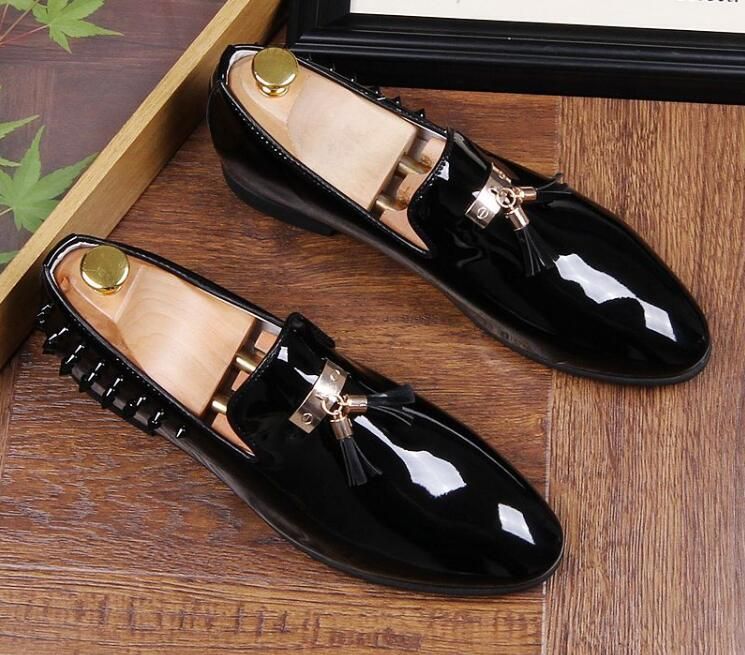 sapato retro masculino