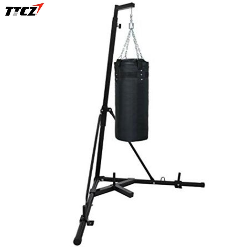 foldable boxing bag stand height adjustable sandbag rack portable
