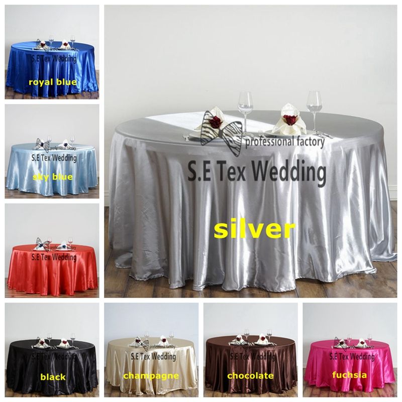 Nice Looking Round Satin Table Cloth For Wedding Event Party Nice Looking Round Satin Table Cloth For Wedding Event Party Decoration 60 Inch Tablecloths Card Tablecloth From Kingxuntexs 65 96 Dhgate Com