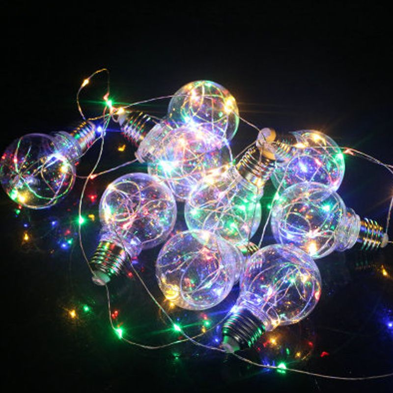 led clear bulb copper