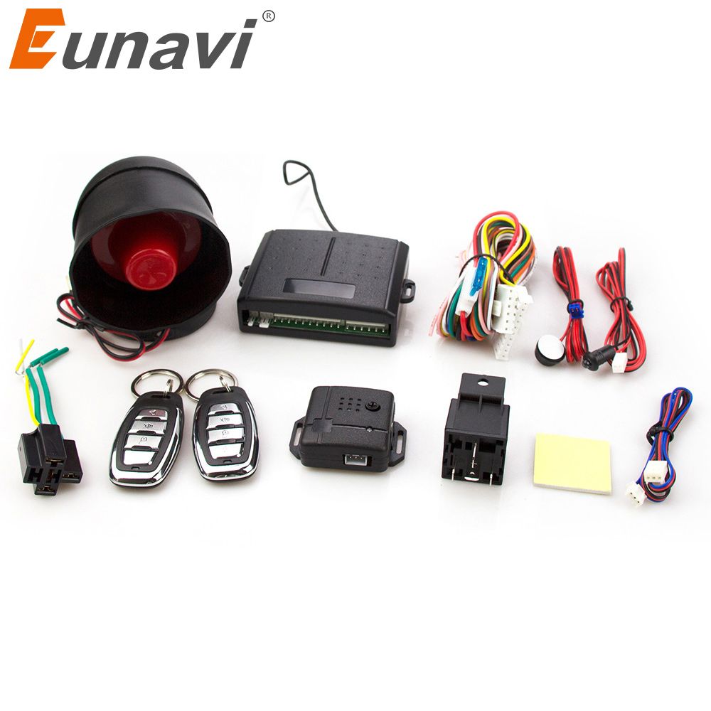 One Way Auto >> Eunavi 102 One Way Auto Car Alarm Systems Central Door Locking Security Key With Remote Control Siren Sensor For One Way Auto >> Eunavi 102 One Way Auto Car Alarm Systems Central Door Locking Security Key With Remote Control Siren Sensor For