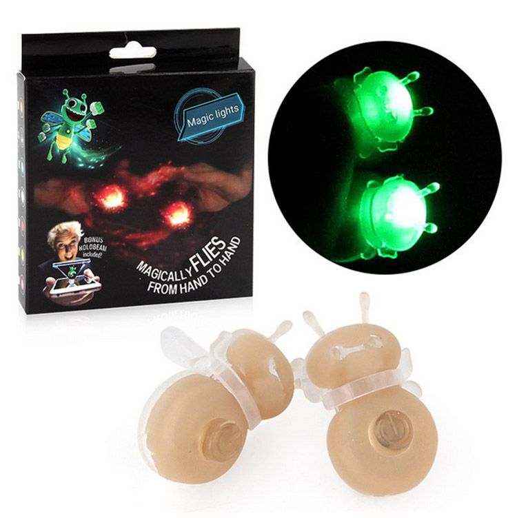 Bright Bugz Magic Bees With Projection Lights Finger 3D Bees Light Up