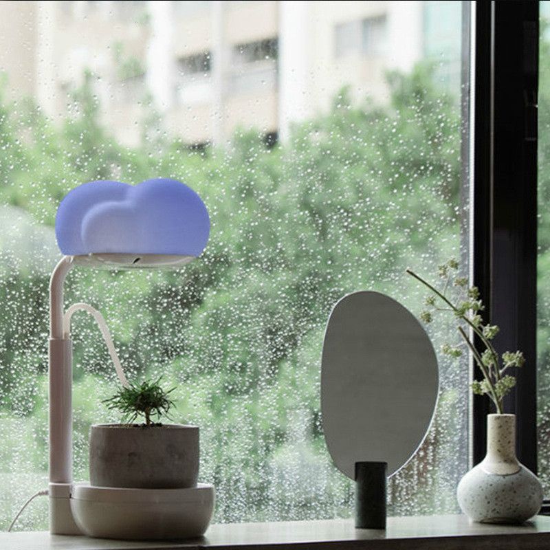 Self Watering Planter Herb Garden Kit Flower Pot Led Growing Light Self Watering Planter Herb Garden Kit Flower Pot Led Growing Light Indoor Hydroponic Lamp Desk Grow Lights For Diy
