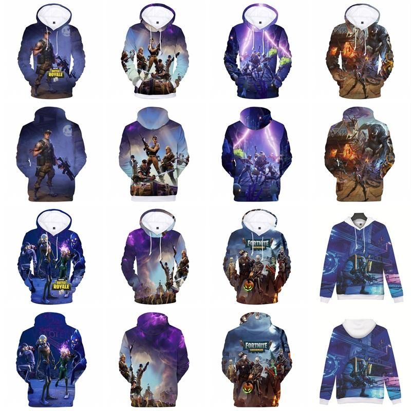 fortnite cifrovoj 3d pechati podrostkov sviter balahon poliefirnogo volokna kashemir krepost noch svobodnye komfortno s shapkami moda 35hj kk - fortnite dhgate