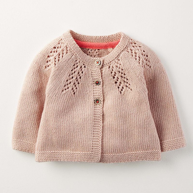 knitted baby cardigan sweater