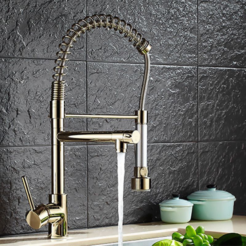 2018 top quality three way kitchen faucet with polished gold kitchen sink faucet of solid brass golden from hymen 25216 dhgatecom - Gold Kitchen Faucet 2018 top quality three way kitchen faucet with polished gold kitchen sink faucet of solid brass golden from hymen 25216 dhgatecom - Gold Kitchen Faucet