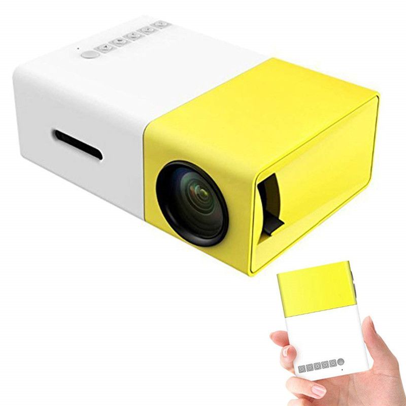 2020 Mini Projector Portable 1080P LED Projector Home Movie Projectors