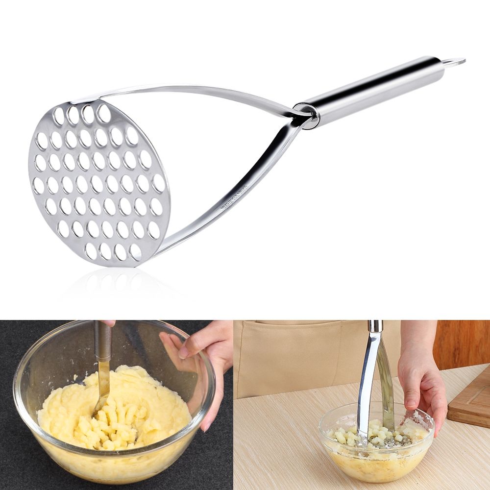 2018 Hot Stainless Steel Potato Press Blender Masher Crush Kitchen 2018 Hot Stainless Steel Potato Press Blender Masher Crush Kitchen Tool For Smooth Mashed Potatoes Vegetables And Fruits Tools From Xuxiaoniu5