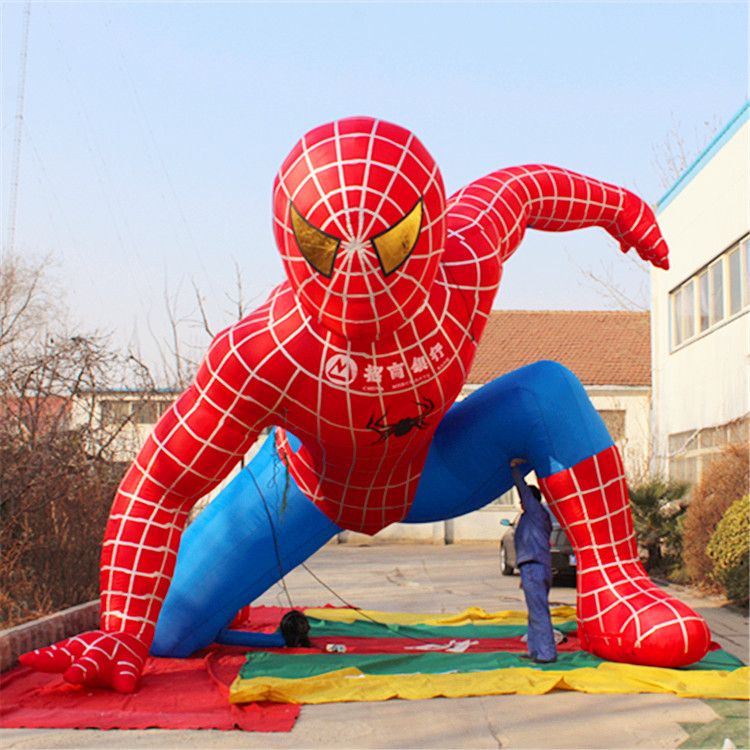 Compre 11m Alto Gigante Hermoso Dibujo Animado Macros De Spiderman