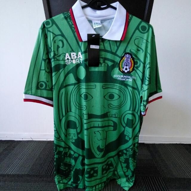 mexico world cup jersey 1998