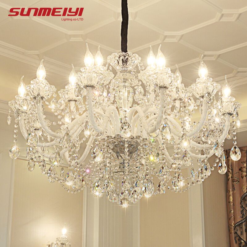 Luxury Led Crystal Chandeliers Lighting Re Cristal For Living Luxury Led Crystal Chandeliers Lighting Re Cristal For Living Room Bedroom Hotel Lampadario Modern Large Chandelier