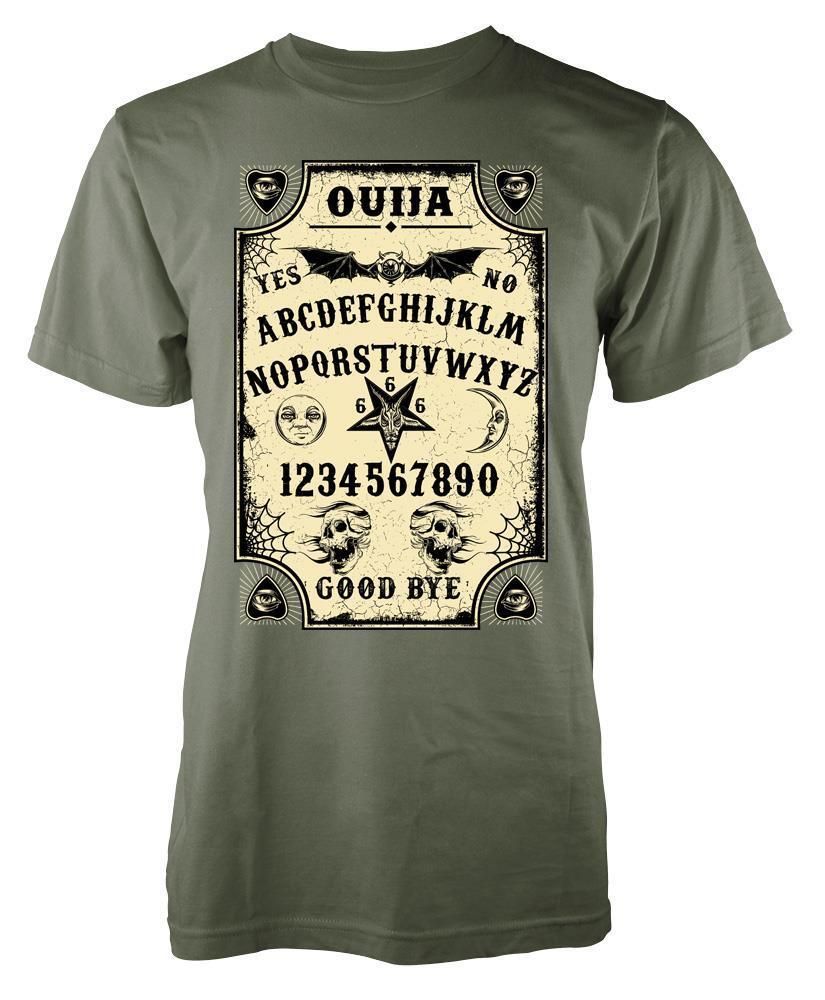 Bnwt Ouija Board Ghost Jeu Occulte Mystère Adulte T Shirt S Xxl - 