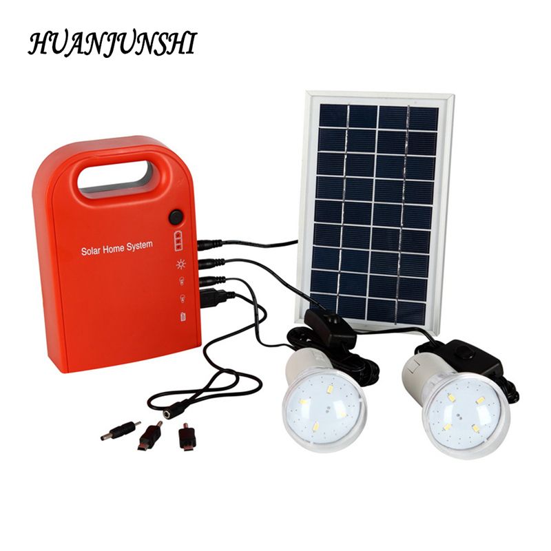 2018 solar panel home lighting system outdoor camping solar led