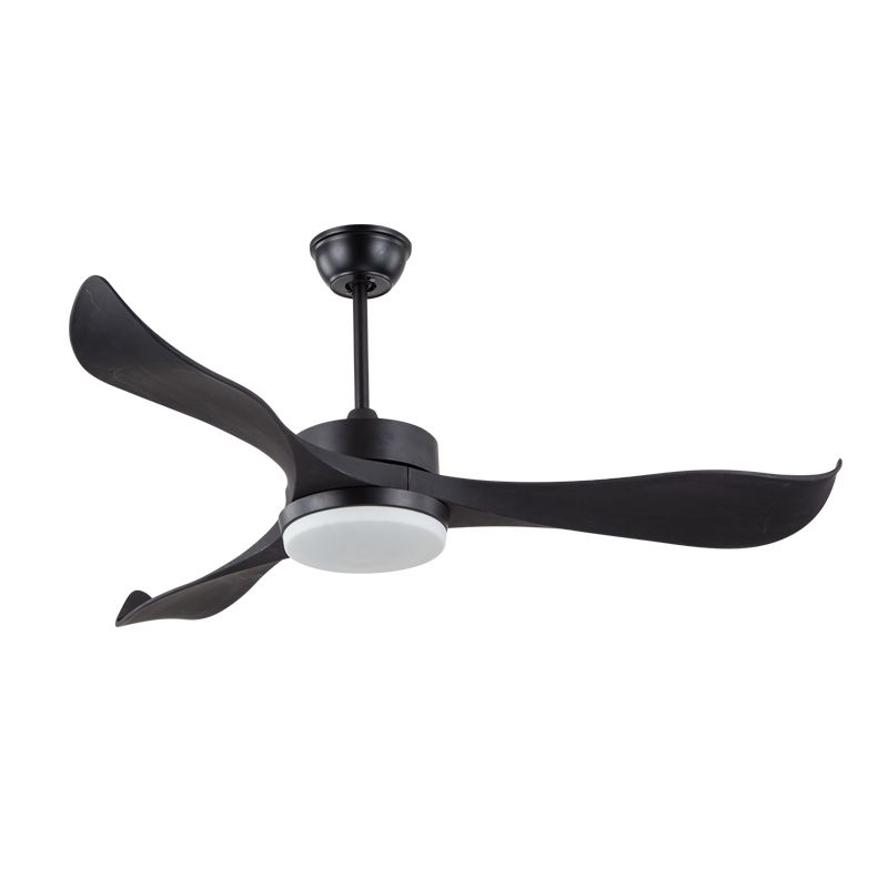 High Quality Nordic Ideas 52 Inch Led Ceiling Fans With Lights Remote Control Living Room Bedroom Home Light Fan Lamp