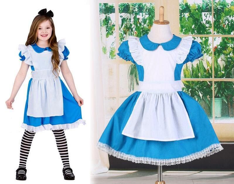 2020 Halloween Kids Girl Cosplay Dress Princess Dress Children Stage ...