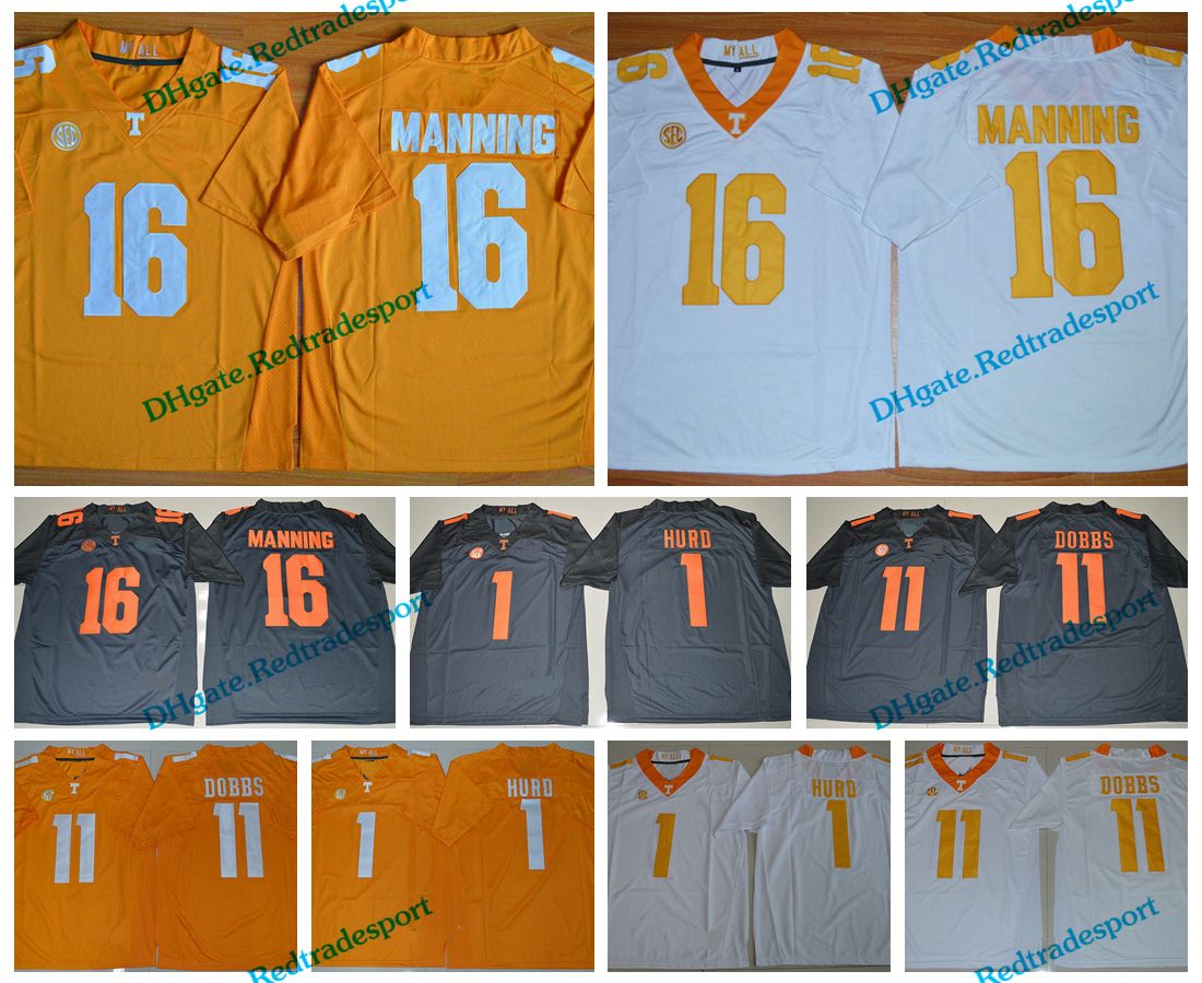 university of tennessee manning jersey