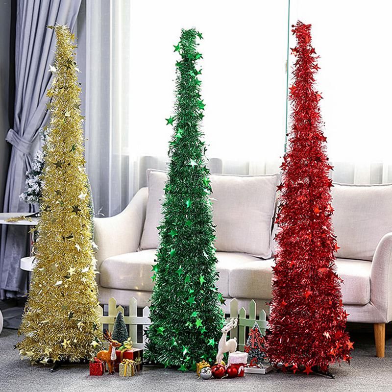 Artificial Tinsel Pop Up Christmas Tree With Stand Gorgeous Artificial Tinsel Pop Up Christmas Tree With Stand Gorgeous Collapsible Artificial Christmas Tree For Decorations Christmas Decoration Shopping Christmas ... - Artificial Tinsel Pop Up Christmas Tree With Stand Gorgeous