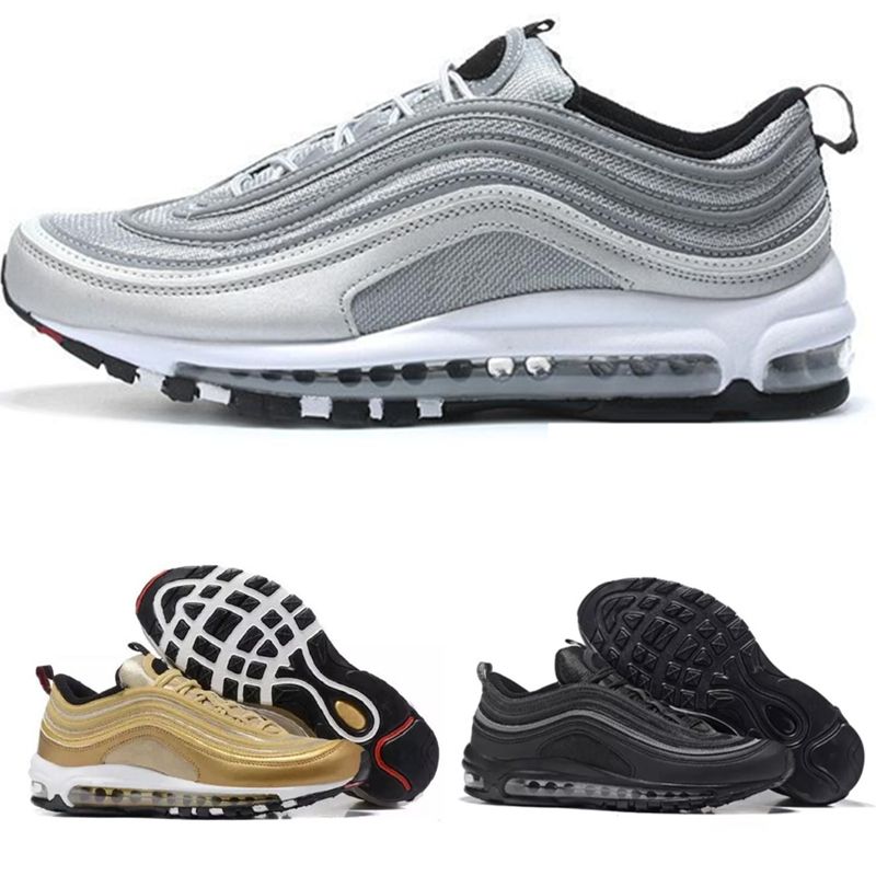 new product 7863d f5763 nike air max 97 dhgate nz Hot! AIR MAX 97 Men's Trainers Sneakers Footwear Shoes Running Shoes ≫≫Men's Shoes ≫≫ Athletic Sneakers Sale Womens Running Trainers From Spaceshoes,