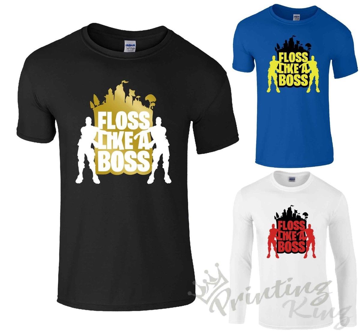 fortnite floss like a boss t shirt childrens unicorn tshirt harajuku tops t shirt fashion classic unique t shirt designer white t shirt printed t shirts - fortnite floss like a boss png