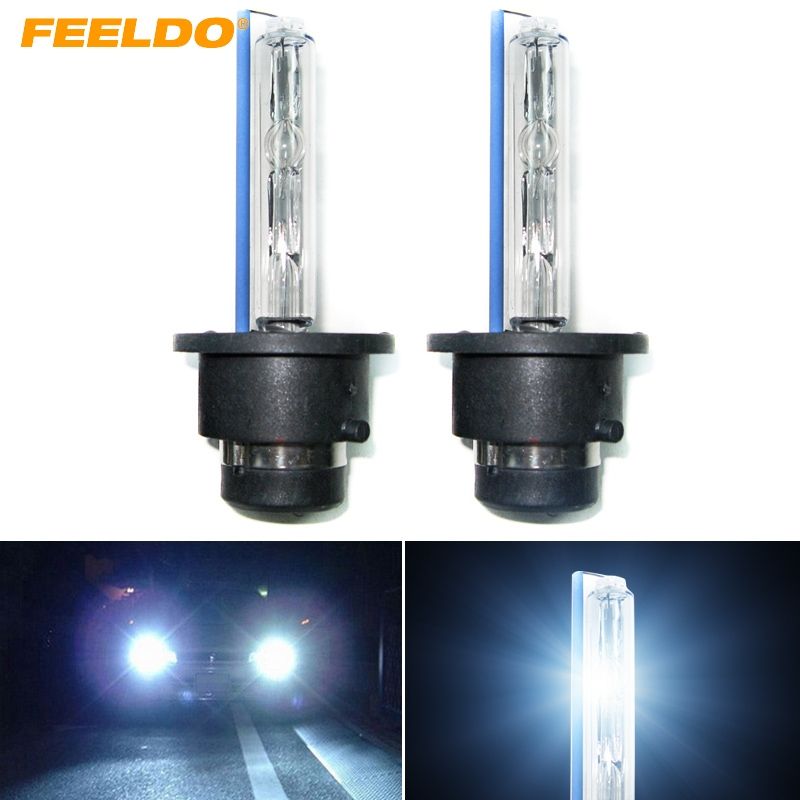 FEELDO 35W D2S/D2R/D2C Xenon HID HeadLamp Foglights HID Bulbs 4300K