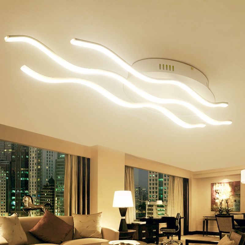 2018 Modern Led Ceiling Lights Warm Cool White Luminarias 2018 Modern Led Ceiling Lights Warm Cool White Luminarias Deckenlampe Lamp Lighting Fixtures Kitchen Bedroom Living Acrylic Light From Kirke