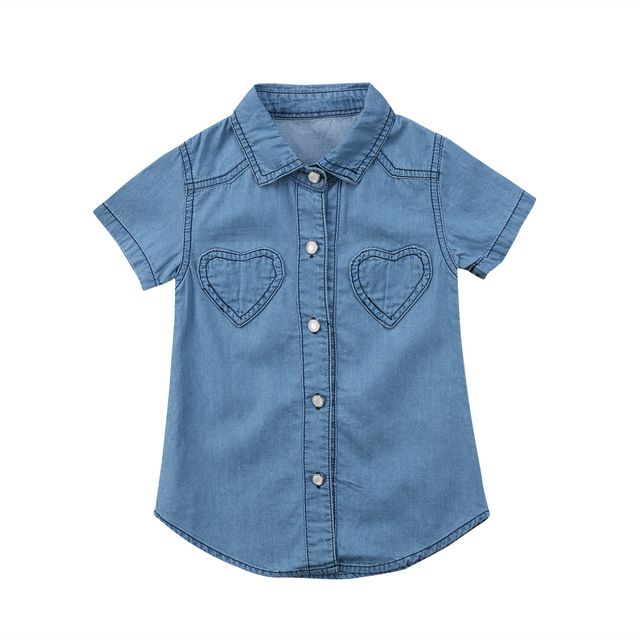 baby girl denim shirt