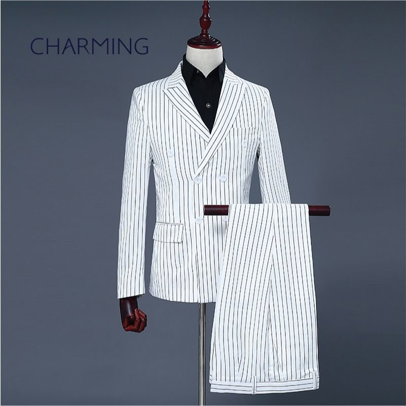 white pinstriped suit white pinstriped suit