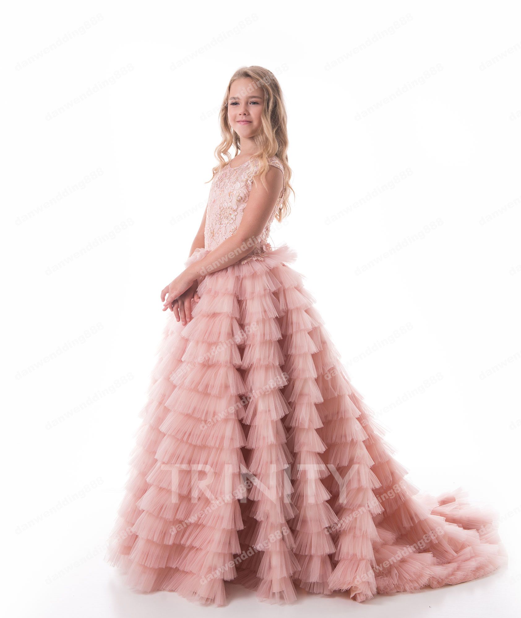 Pink Tulle Dresses Size 10