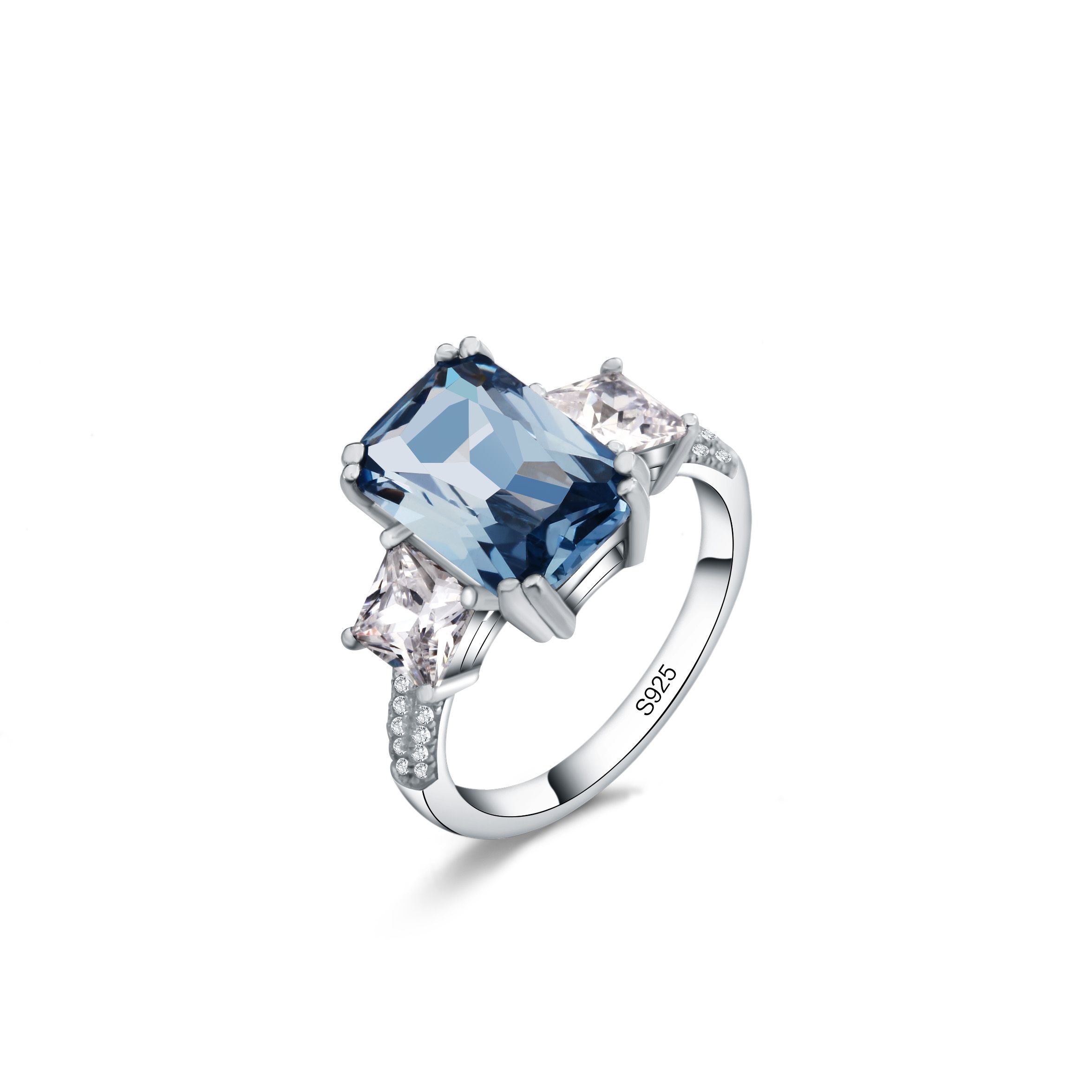 pink crystal ring