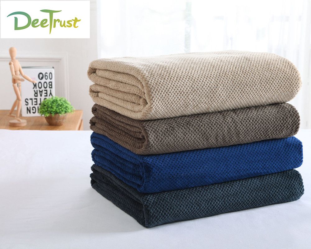soft mesh flannel knitted