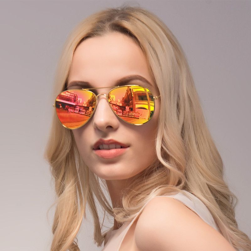 amber mirror sunglasses