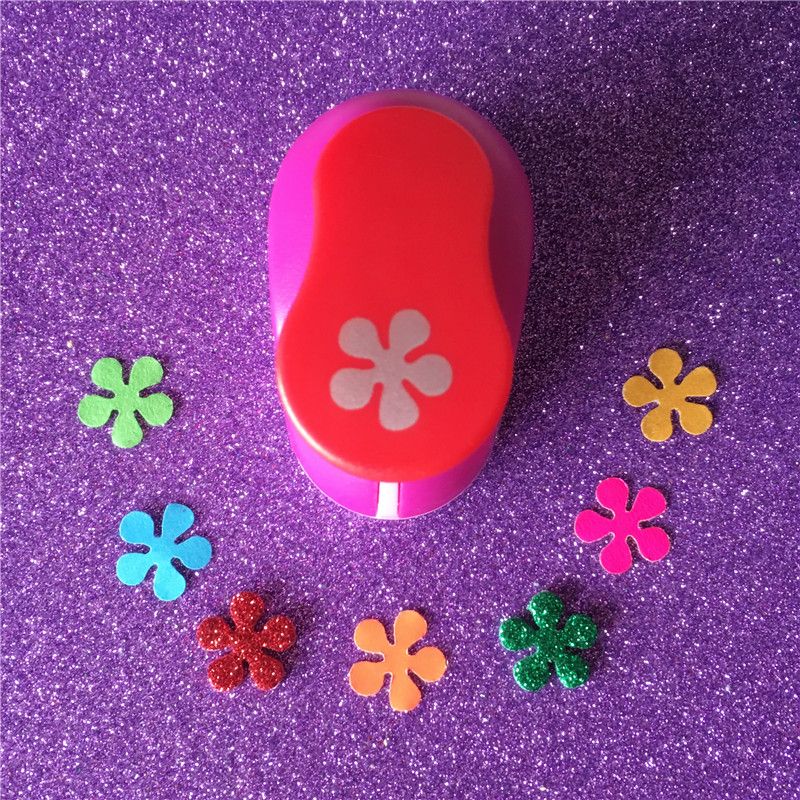 2019 petal shape 5 81 6cm paper eva foam hole punches greeting card 5 petal flower paper punch