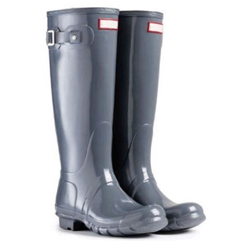 2019 Women RAINBOOTS Fashion Knee High Tall Rain Boots England Style