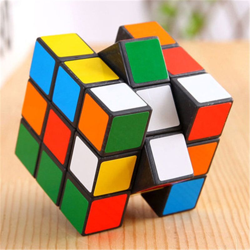 3x3 Multi Color Plastics Magic Cube Intelligence Development Toys
