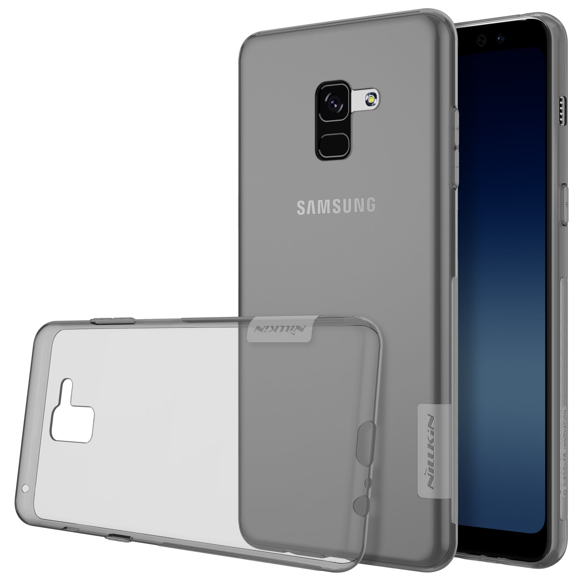 carcasa samsung a8 2018 transparente