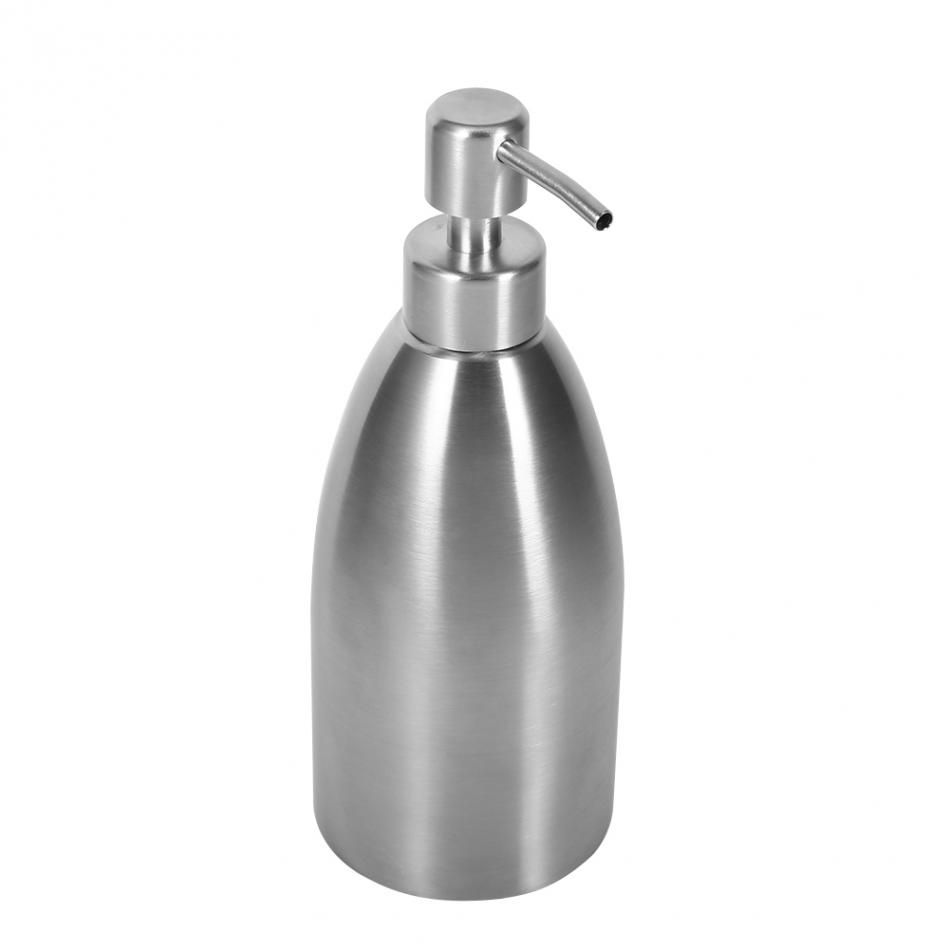500ml Stainless Steel Soap Dispenser Kitchen Sink Faucet Bathroom 500ml Stainless Steel Soap Dispenser Kitchen Sink Faucet Bathroom Shampoo Box Container Deck Mounted Detergent Bottle