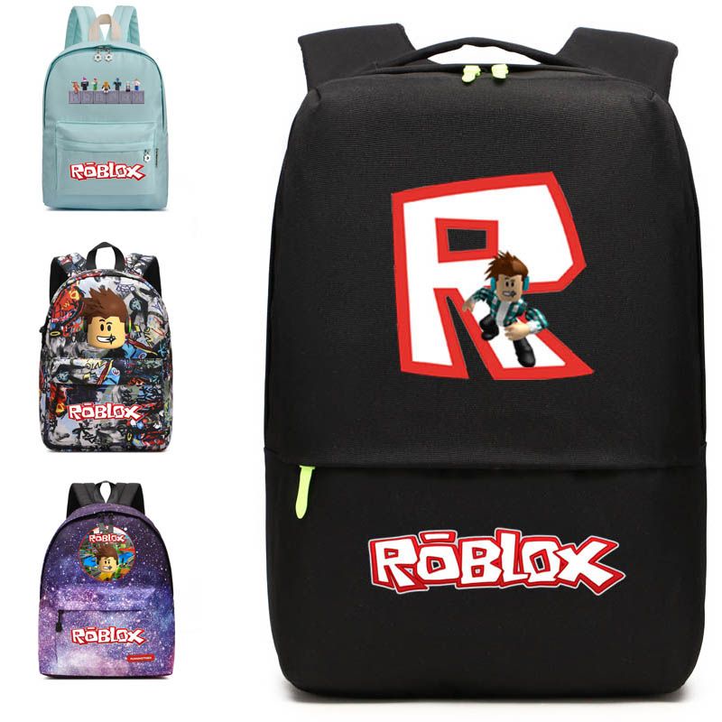 Girl Student Boy Play Teenager School Backpack Roblox Backpack Unisex Casual Game -