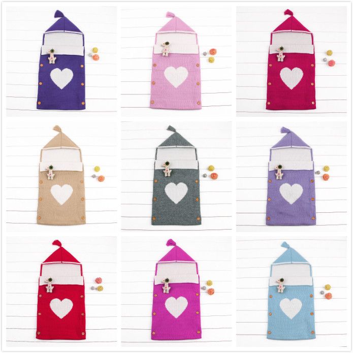 INS Spring New Baby Wrapped Sleeping Bag Children'S Wild Hooded