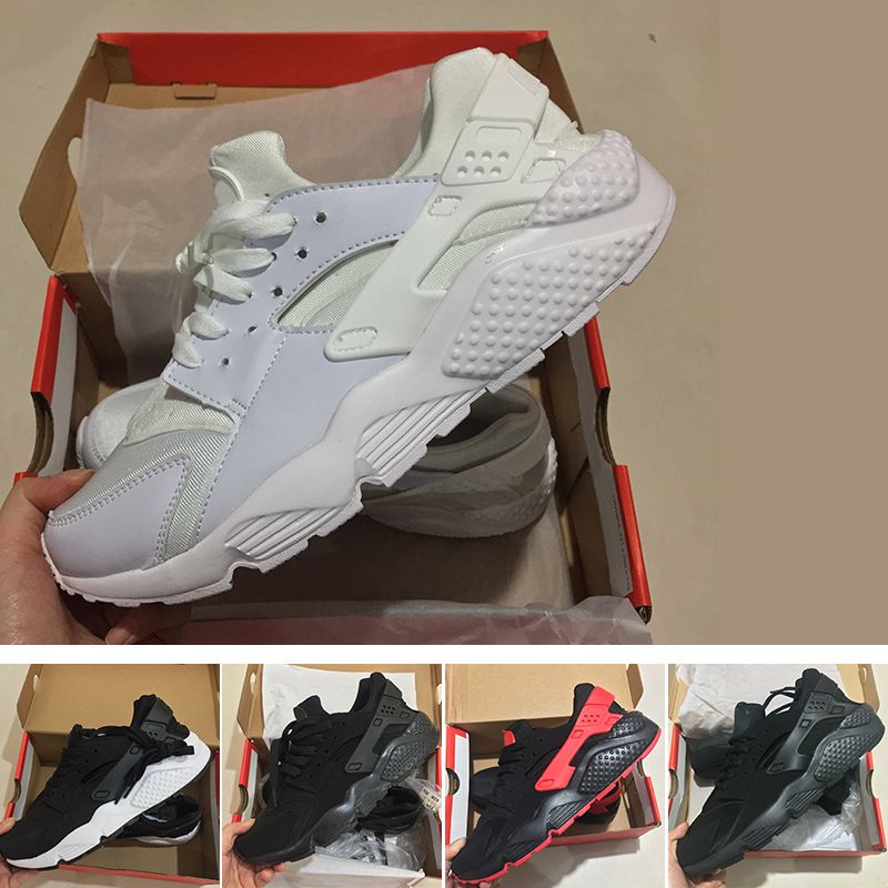 2018 Nike Air Huarache laufen Klassische Triple Weiß Schwarz rot gold Männer Frauen Huarache Schuhe Huaraches Sport Turnschuhe Laufschuhe Größe 36 45 2018 Nike Air Huarache laufen Klassische Triple Weiß Schwarz rot gold Männer Frauen Huarache Schuhe Huaraches Sport Turnschuhe Laufschuhe Größe 36 45