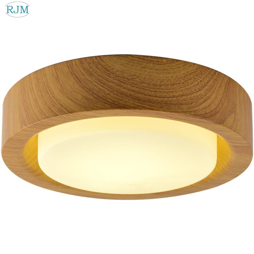 2018 Modern Wooden Round Ceiling Lamp Glass Shade Led 2018 Modern Wooden Round Ceiling Lamp Glass Shade Led Light For Living Room Bedroom Bar Study Indoor Lighting Fixture From Alluring
