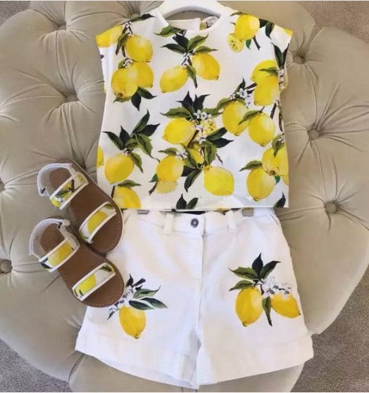 Acquistare 2018 Bambini Set Estivi Bambini Completi Bambini Completini  Neonato Completi Neonato Magliette Bambini Abiti Bambini Abbigliamento  Bambini Giallo Economico | Consegna Veloce E Qualità | DHgate Italy