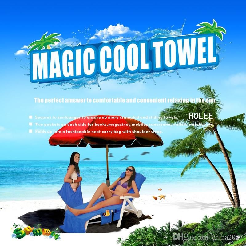 Microfiber Beach Chair Cover Lounge Blankets Portable Microfiber Beach Chair Cover Lounge Blankets Portable With Strap Towels Double Layer Thick Blanket Cca9138 Lambswool Furry