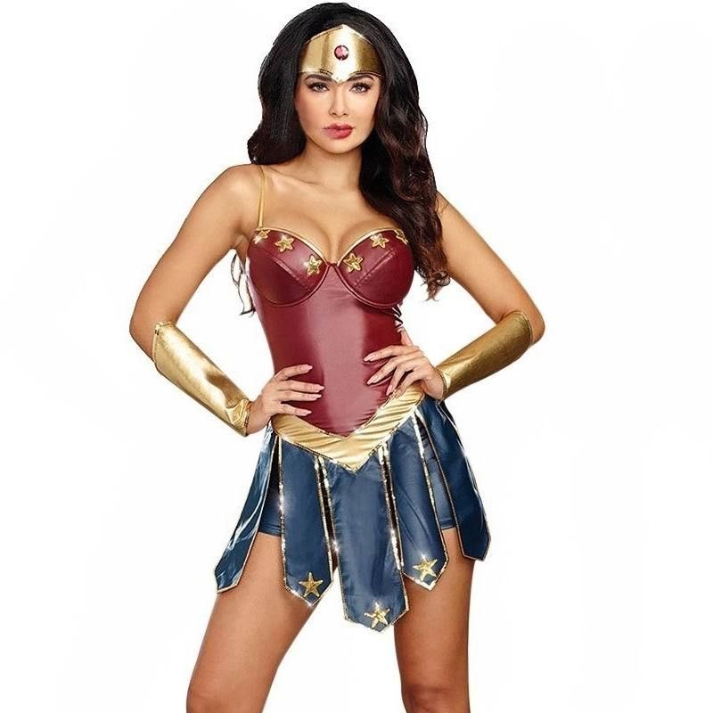 Sexy wonder woman cosplay kost me adult justice